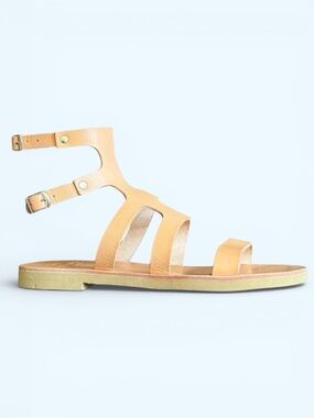 BALLSAI Nefeli Handmade Women’s Strappy Gladiator Sandal Made in Greece Size 40